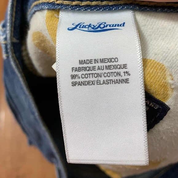 Lucky Brand Aztec Cut Off Riley Jean Denim Shorts - Picture 8 of 12